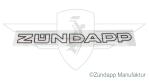 Lettering "Zündapp"